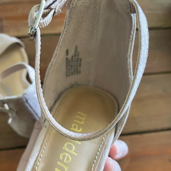 Nude Blush colored Madden NYC heels - Picture 4 of 9